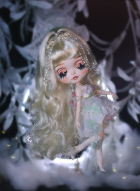 ICY DBS小布娃娃关节体30厘米改妆改娃女孩公主洋娃娃新年礼物