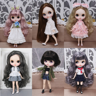 ICY DBS小布娃娃手绘改娃改妆成品19关节体磨砂脸成品套装