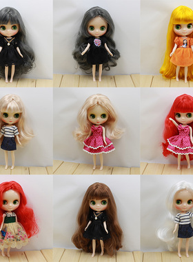ICY DBS Middie中布娃娃灰色金色黄色棕色关节改娃女生礼物