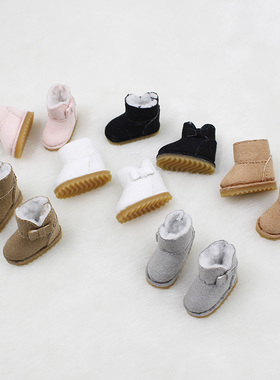 ICY DBS 小布娃娃鞋子雪地靴 licca丽佳azone烂草莓8分娃鞋靴子