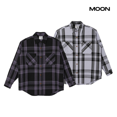 N.HOOLYWOODBIGMAC格子长袖衬衫