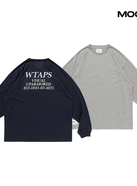 现货 WTAPS ACADEMY / LS / CTPL logo长袖T恤 25FW