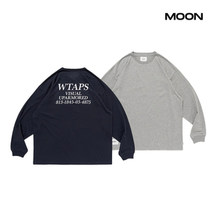 现货 WTAPS ACADEMY / LS / CTPL logo长袖T恤 25FW
