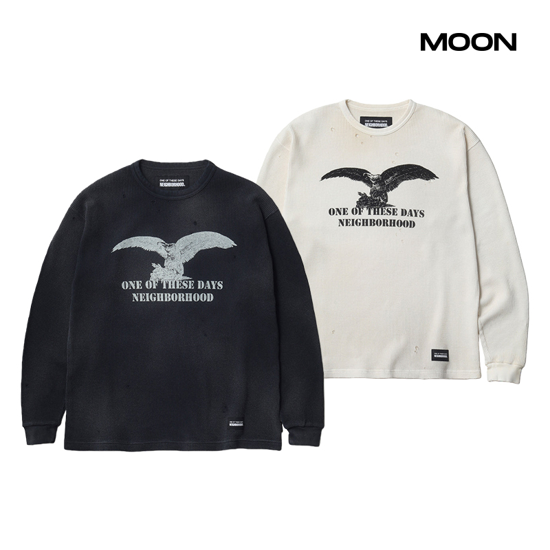 Neighborhood华夫格长袖T恤