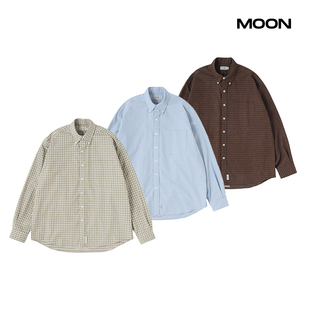 现货SEDAN All Purpose Twill Plaid Big BD 格子长袖衬衫 25FW