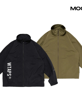 现货 WTAPS TRACK / TUSSAH. PERTEX®防风防水尼龙夹克 25FW