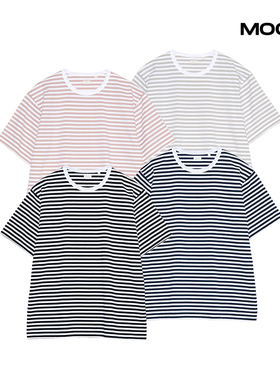 现货 NANAMICA COOLMAX Stripe Jersey Tee 条纹短袖T恤 25SS