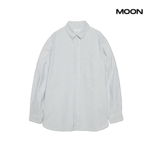 现货 NANAMICA Button Down Stripe Wind 竖条纹长袖衬衫 26SS