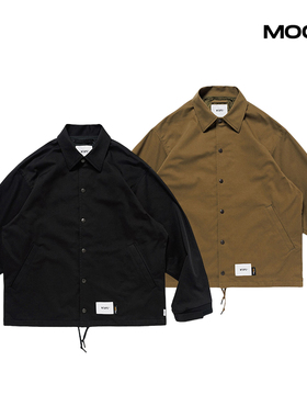 现货 WTAPS CHIEF /JACKET NYCO TWILL CORDURA教练夹克衬衫 25SS