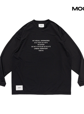 现货 WTAPS DCPN / LS / NLPL 字母长袖T恤 26SS