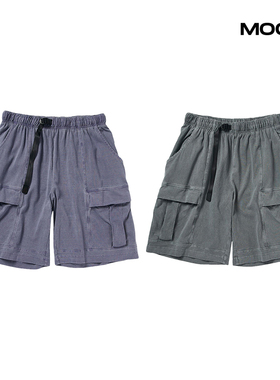 现货 N.HOOLYWOOD CARGO HALF PANTS 大口袋宽松短裤 25SS