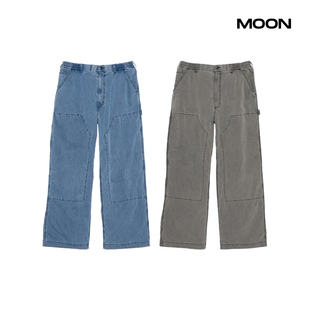 现货 NANAMICA Indigo Weather Deck Pants 水洗宽松牛仔裤 26SS