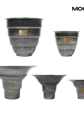 MOON北京现货 M&M x MASSES 木村拓哉同款手工花盆 铁花盆 日本产