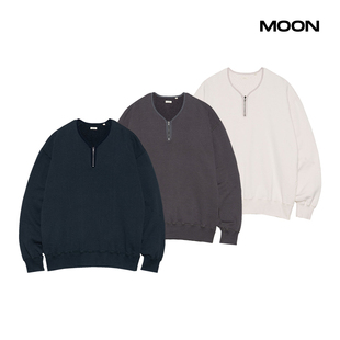 现货 NANAMICA Reversible Half Zip Sweat 半拉链双面穿卫衣25SS