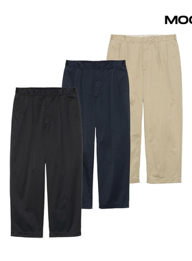 现货 NANAMICA Double Pleated Chino Pants 褶皱工装休闲裤25FW