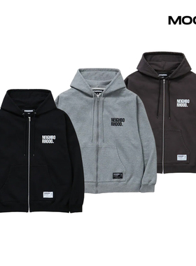 现货 NEIGHBORHOOD CLASSIC SWEAT ZIP HOODIE LS 开衫帽衫 25FW