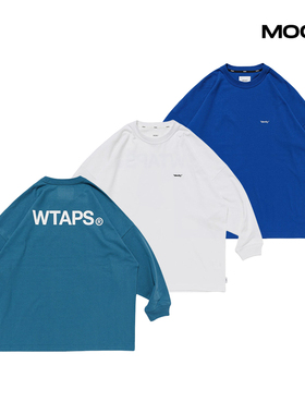 现货 WTAPS IDENTITY / LS / COTTON logo长袖T恤 25SS