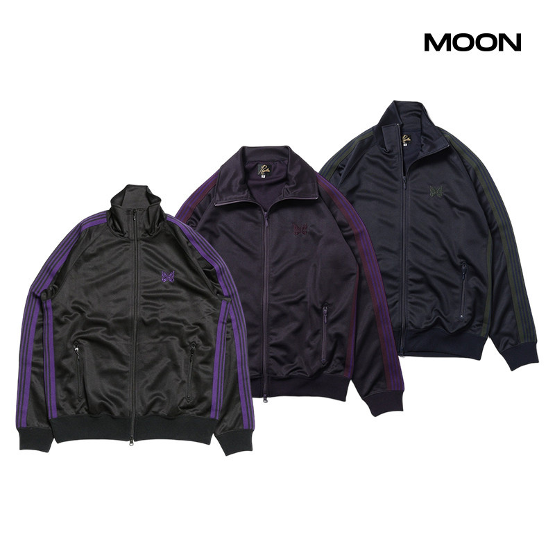 现货 Needles Track Jacket  Poly Smooth 运动外套夹克 26AW