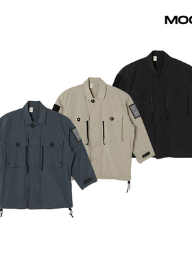 现货 N.HOOLYWOOD SHIRT BLOUSON风衣夹克长袖衬衫外套25SS