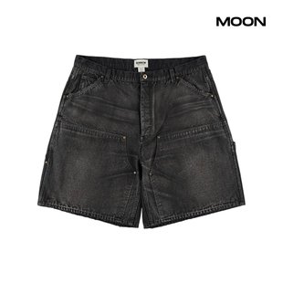 现货 BOWWOW DOUBLE KNEE DUCK SHORTS AGED 水洗做旧短裤 26SS