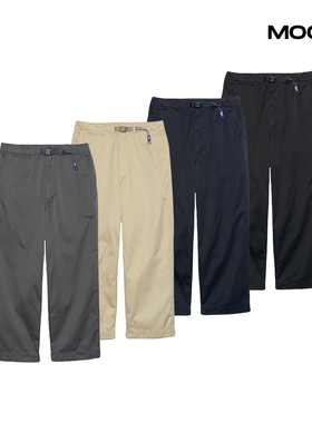 现货THE NORTH FACE Chino Wide Straight Field紫标工装长裤25SS