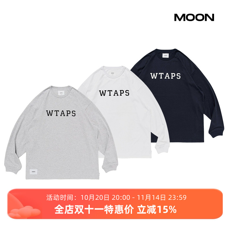 WTAPSACADEMYLogo长袖T恤