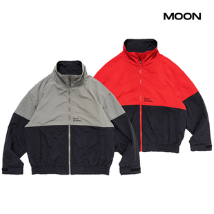 现货 WTAPS B2 / JACKET / NYLON. TUSSAH尼龙拼接运动服夹克24FW