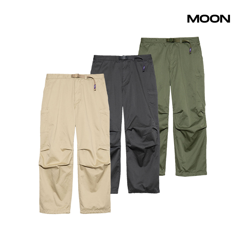 紫标长裤工装口袋宽松休闲裤