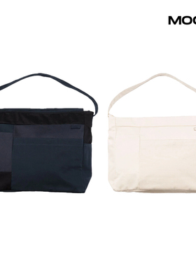 现货 NANAMICA Cotton Canvas Shoulder Bag 单肩帆布背包 26SS