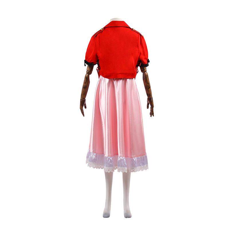 终幻想7重制版cos服 女主角艾瑞丝&middot;盖恩斯巴勒cosplay女装