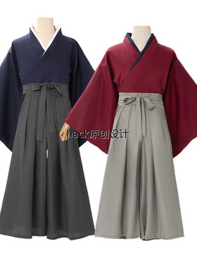 浪客剑心绯村剑心拔刀斋cospIay服和服剑道裤cos服动漫展全套服装