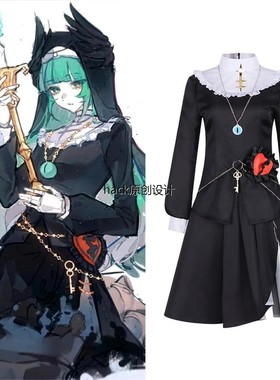 蛋仔派对cos服逃出惊魂夜冥蛇佩姬cosplay游戏角色扮演服装连衣裙