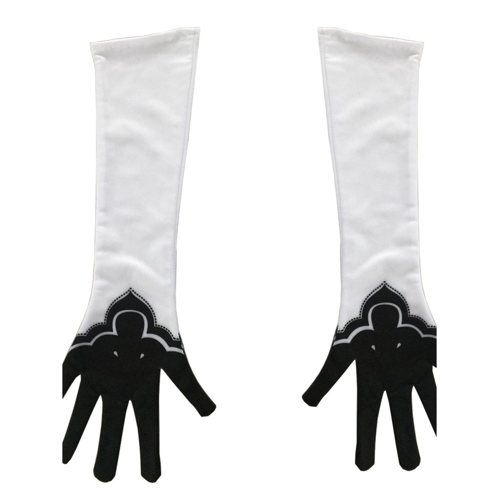 尼尔机械纪元 尤尔哈2B手套cosplay假发COS漫展用品配件 眼罩头箍