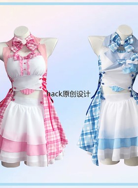 猫娘乐园 巧克力与香子兰cos服 女仆装动漫cosplay可爱游戏打歌服