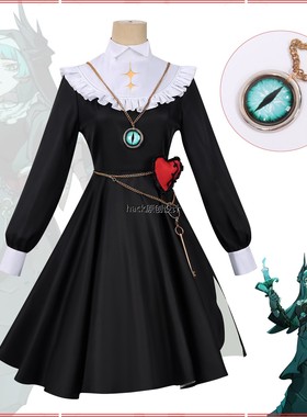 蛋仔派对冥蛇佩姬cos服游戏同款cosplayc服全套