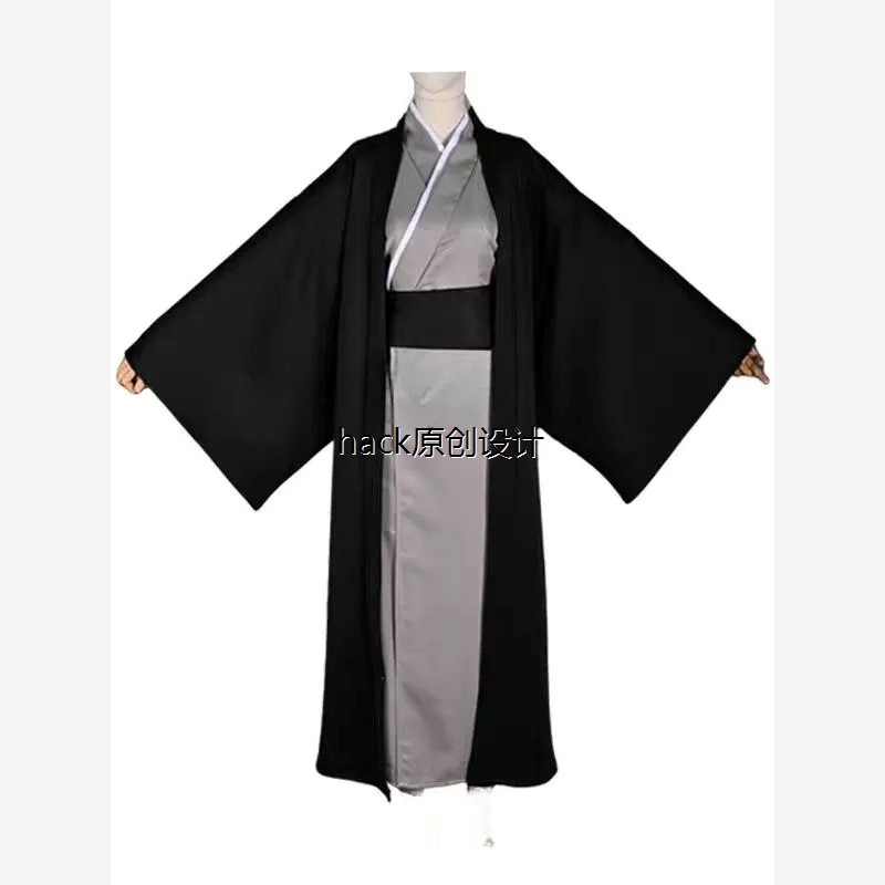 夏目友人帐 的场静司 夏目贵治cos服黑色外套和服cosplay动漫服装