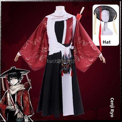 可爱的小喵头七个怪物谈论凹凸不平的Cos套装命名为水仙动漫二维C