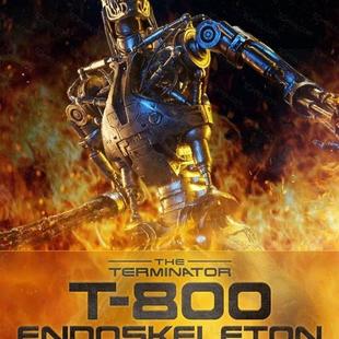 终结者T800 3D打印模型STL手办非实物 150