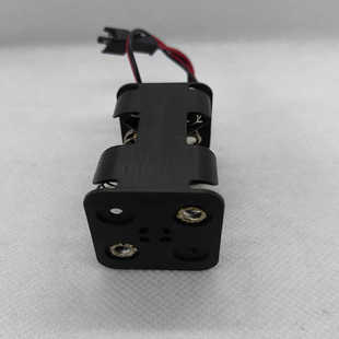 电池盒5号4节背靠背58mmx31mmx29mm四节6V玩具背叠带SM2Pin端子线