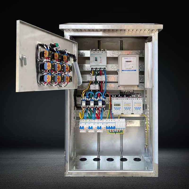 新款高档定制低压控制箱成套配电箱工地临时箱挂墙式家用照明箱开