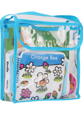 蓝色袋子 Play & Learn Cozy Pack-Ⅰ 洗澡书 益智玩乐包