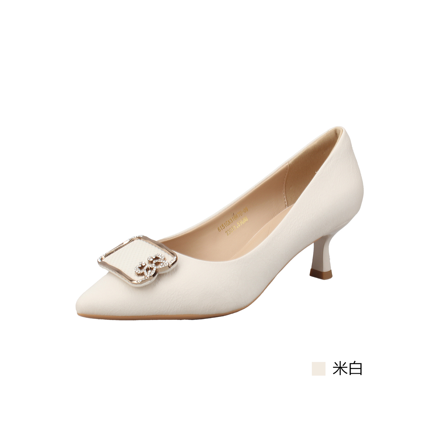 意尔康2026春季新款女士高跟鞋