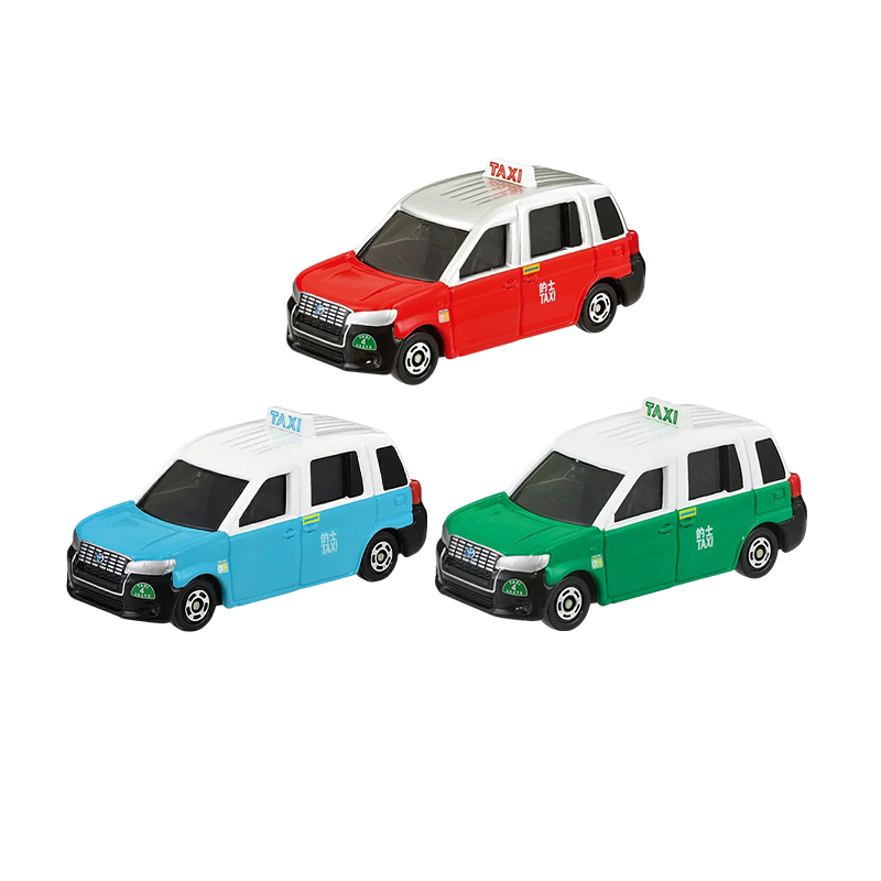 TOMY多美卡红白盒香港出租车