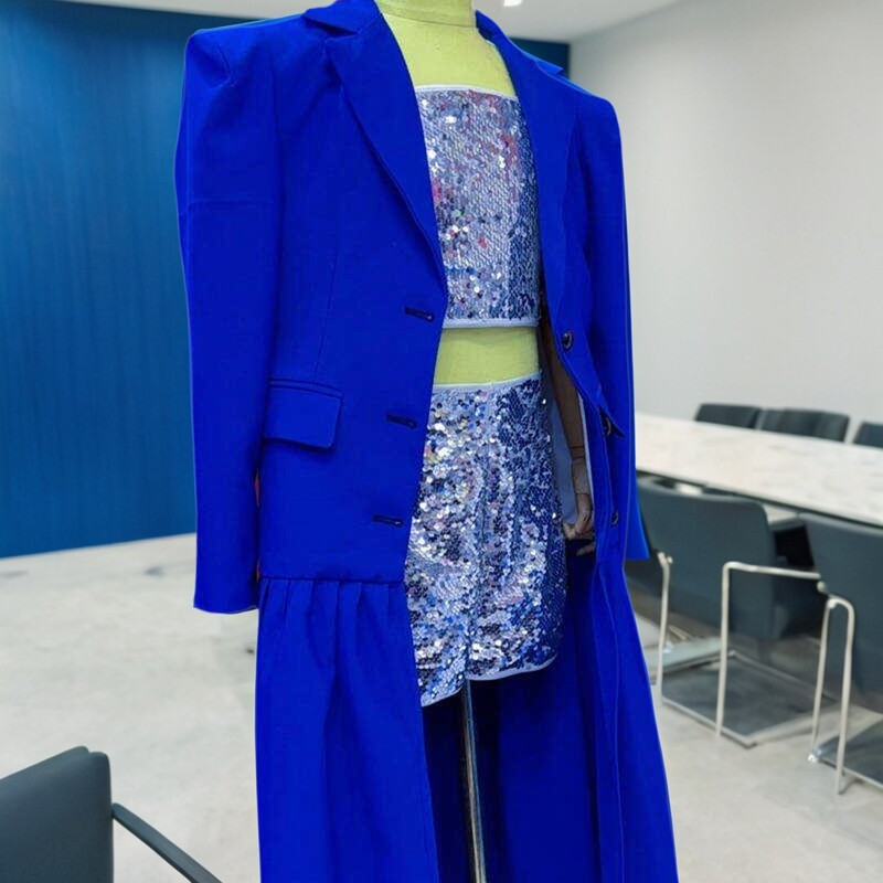 儿童模特走秀高端定制礼服