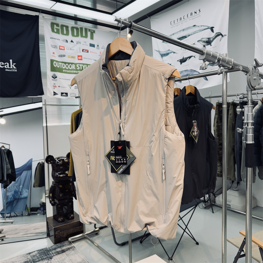 袅平替防风保暖户外机能棉马甲