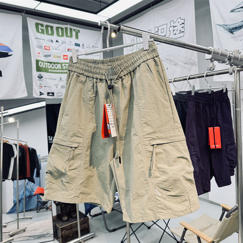 户外登山徒步工装机能休闲裤短裤