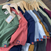 高支全棉水洗磨毛 短袖 男士 圆领基础款 T恤潮 夏季 港柜订单299港币