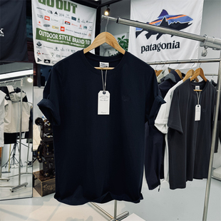 T恤打底衫 美式 圆领短袖 夏季 休闲全棉水洗面料印第安人头刺绣男士