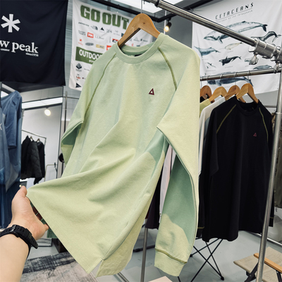 吸湿透气速干排汗户外中间层卫衣