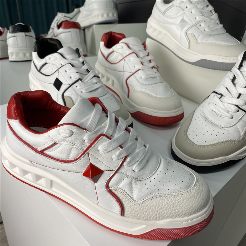 华伦平替头层牛皮时尚百搭休闲鞋